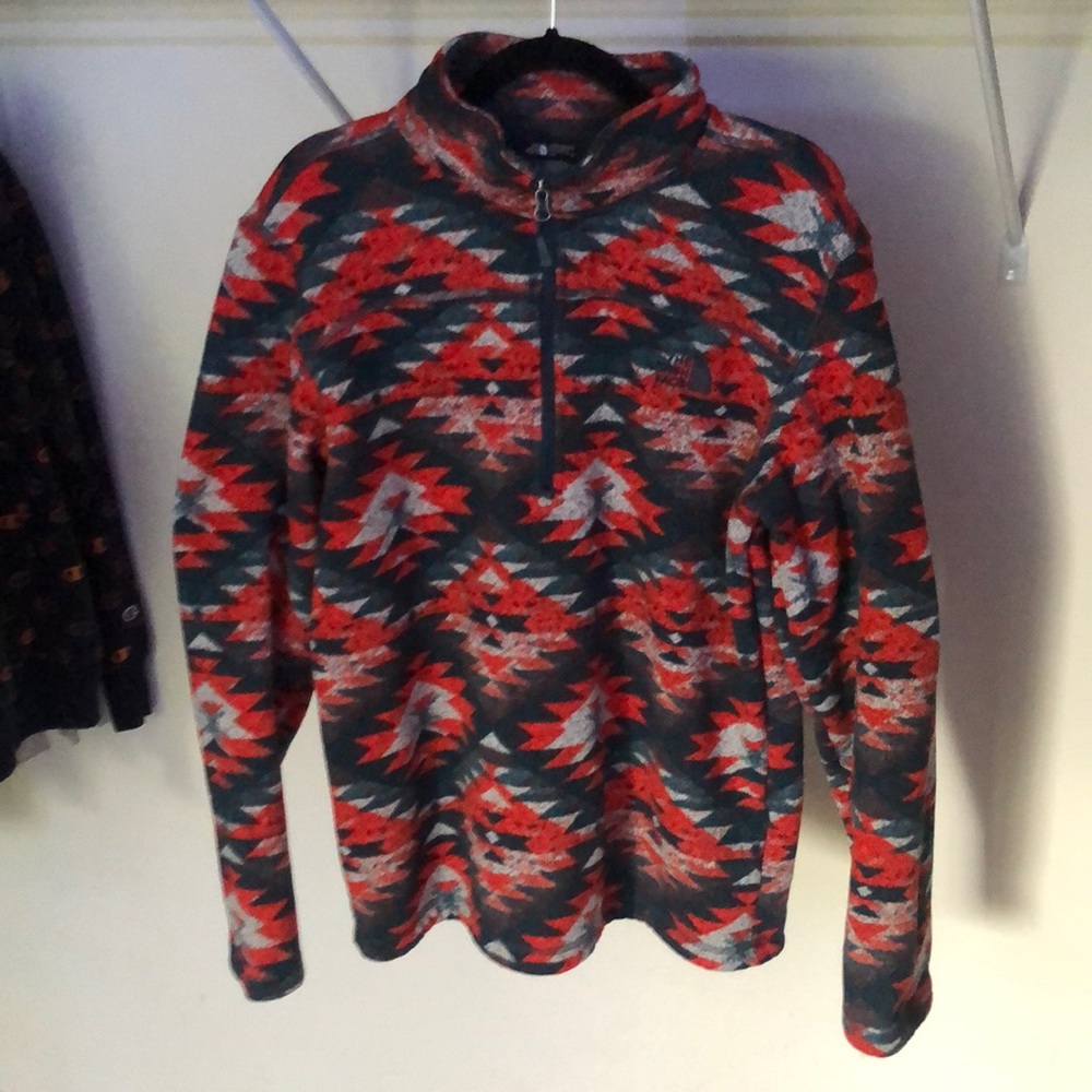 North face quarter zip